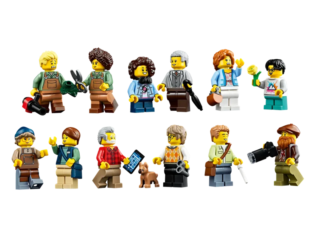 21353 Nuevo Jardín Botánico de LEGO IDEAS minifiguras