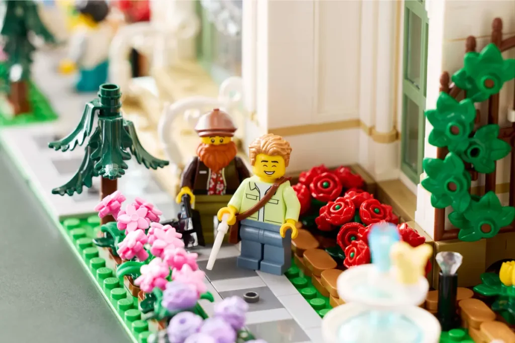 21353 Nuevo Jardín Botánico de LEGO IDEAS peonias