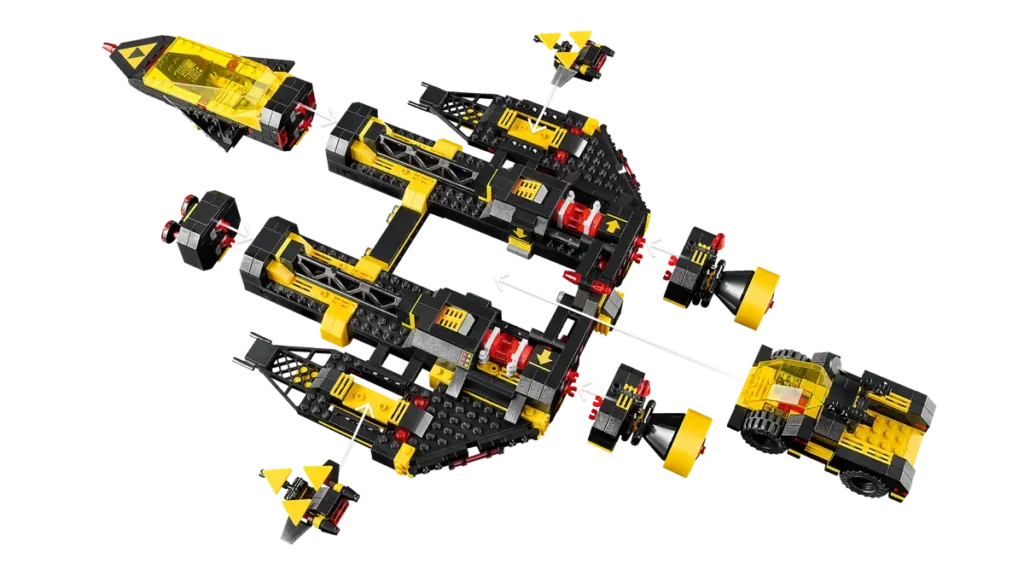 10355 Nuevo Blacktron Renegade de LEGO accesorios