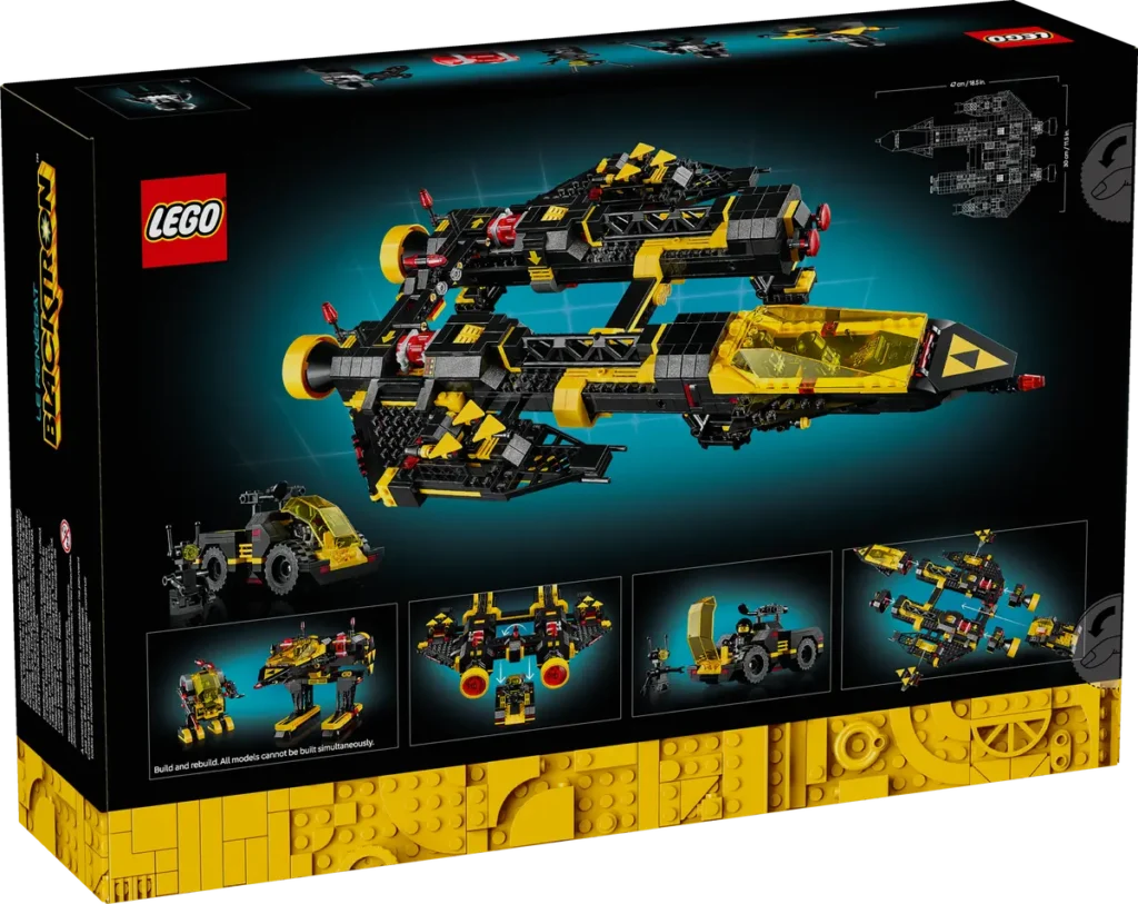 10355 Nuevo Blacktron Renegade de LEGO caja