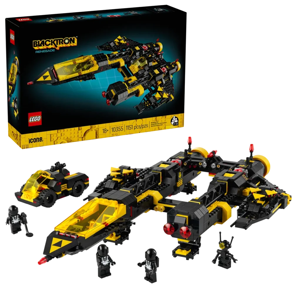 10355 Nuevo Blacktron Renegade de LEGO caja y set