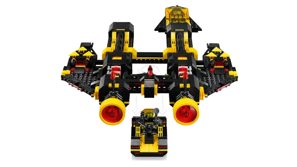 10355 Nuevo Blacktron Renegade de LEGO conexión plataforma y rover