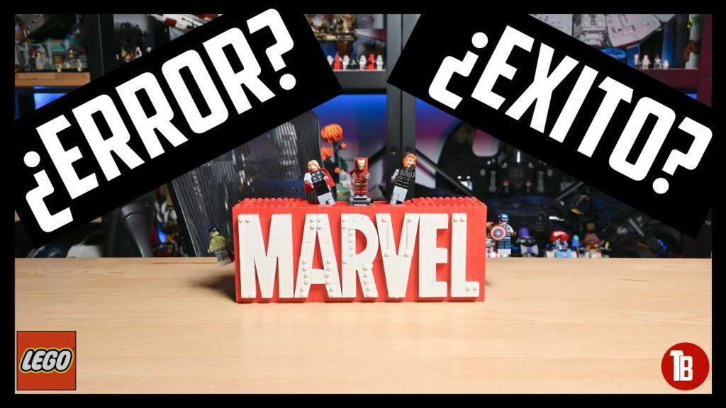 76313 Logotipo de Marvel hecho de LEGO