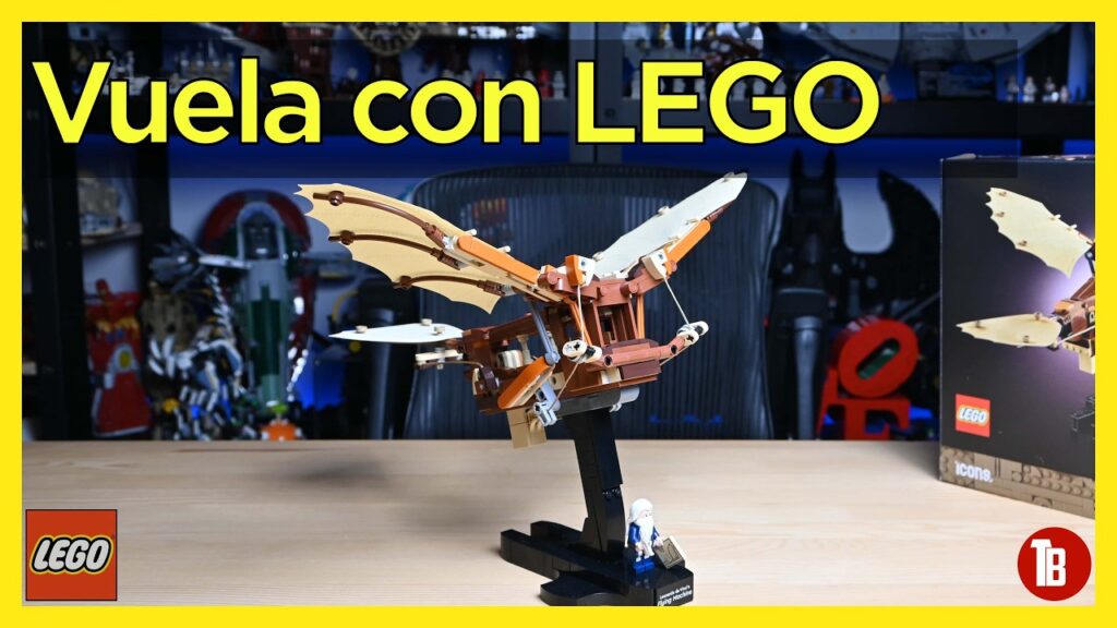 10363 Máquina voladora de Leonardo da Vinci HECHA de LEGO