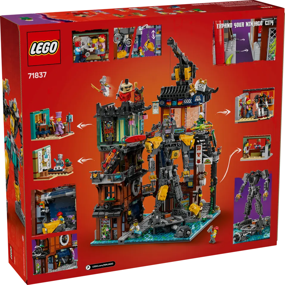 71837 Talleres de la Ciudad de Ninjago caja
