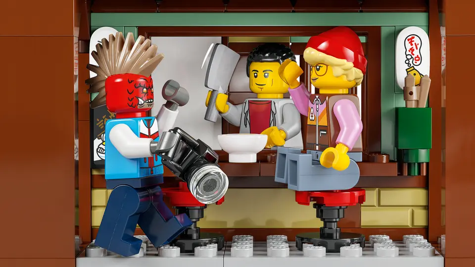 71837 Talleres de la Ciudad de Ninjago sección del restaurante