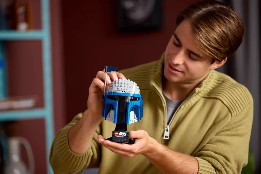 75408 Nuevo casco de Jango Fett de LEGO construcción 2