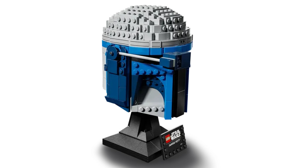 75408 Nuevo casco de Jango Fett de LEGO parte trasera del set