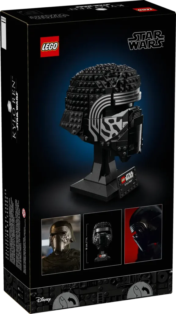 75415 Nuevo casco de Kylo Ren de LEGO Star Wars caja