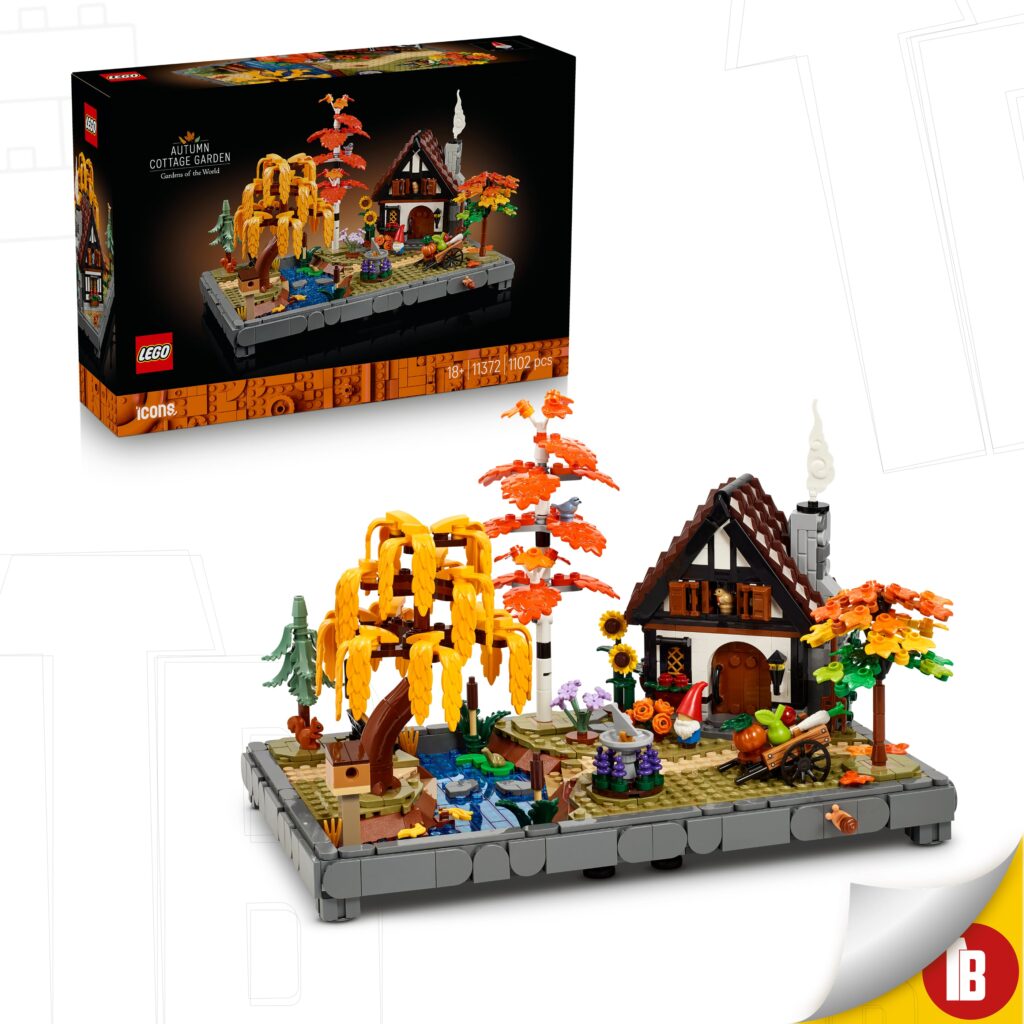 11372 Jardín de la cabaña de otoño