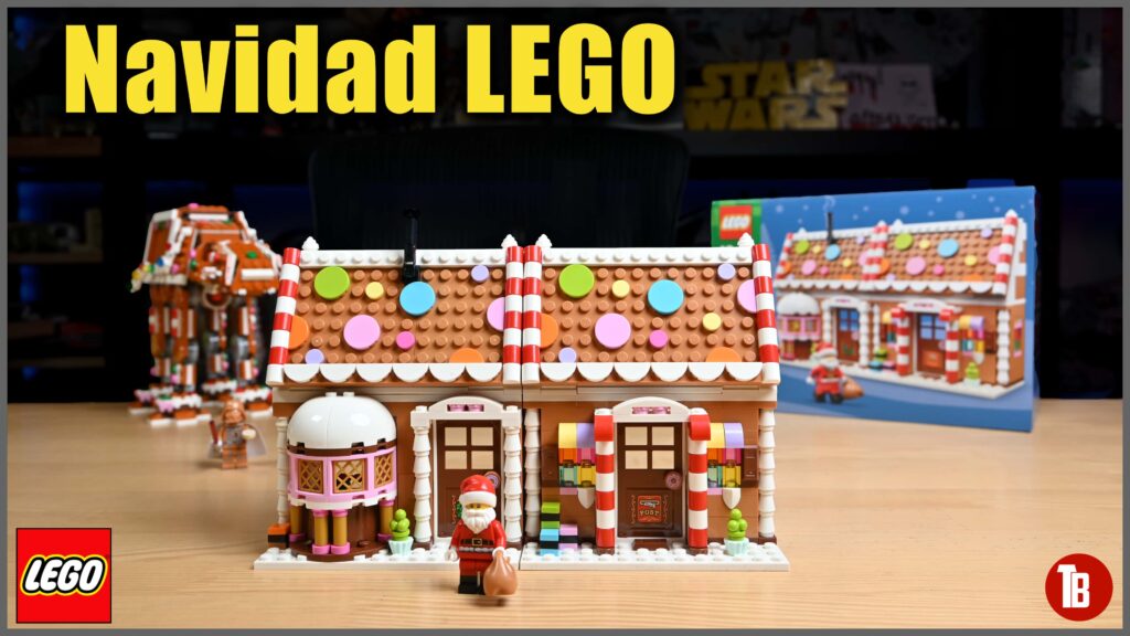 40809 Casa de Jengibre con Papa Noel