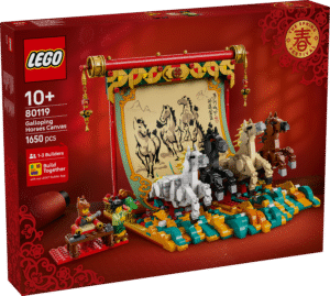 80119 Galloping Horses Canvas