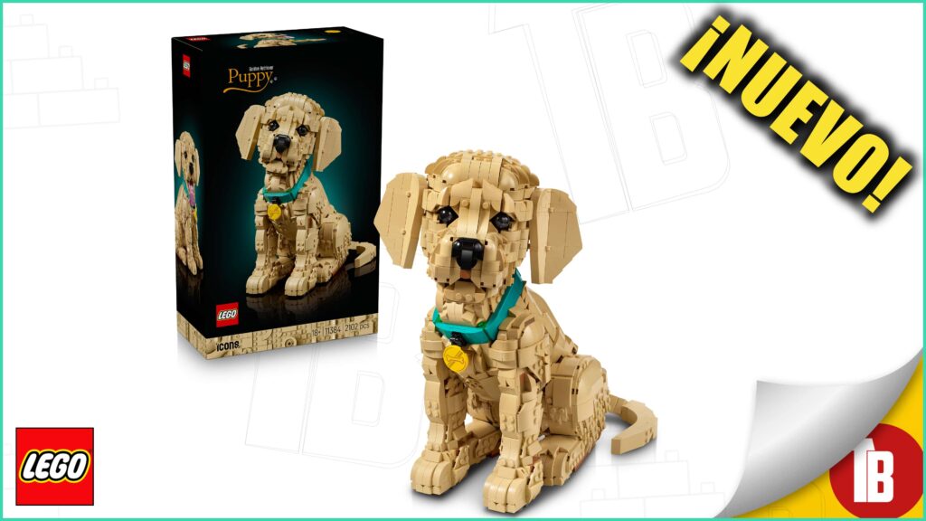11384 Golden Retriever LEGO
