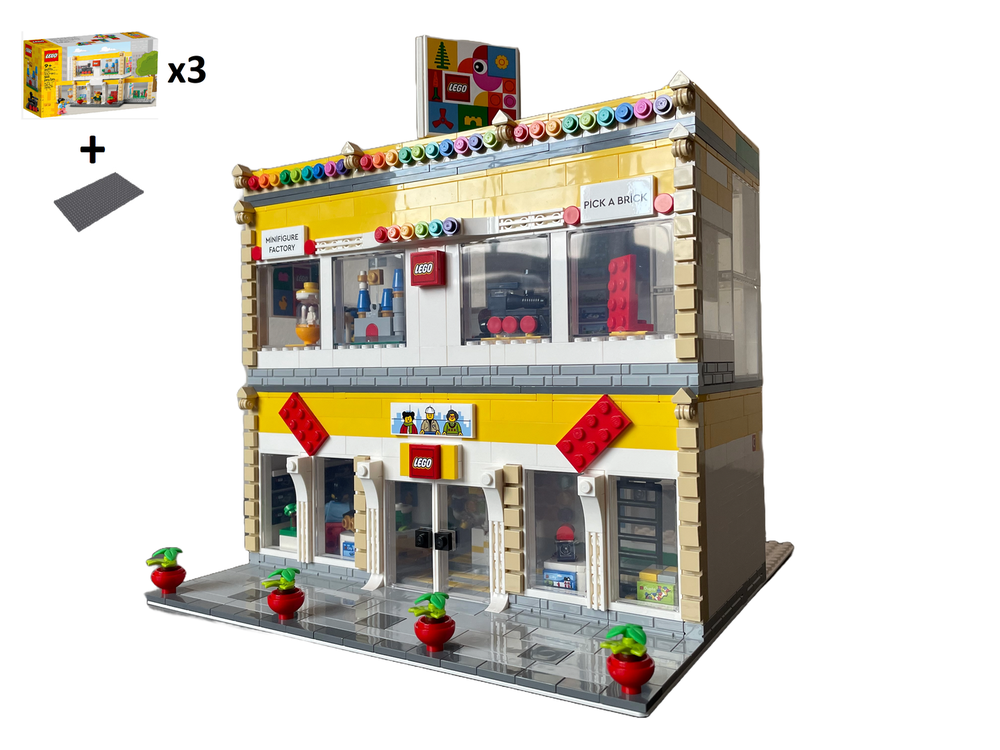 Moc 40574 para tienda LEGO modular