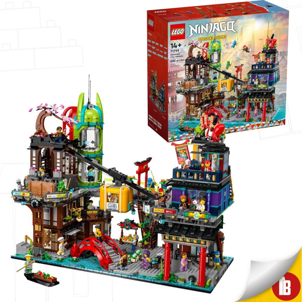 71799 Mercados de la ciudad de NINJAGO